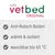 Petlife Vetbed Original. Anti-Rutsch-Boden, wärmt und isoliert, waschbar bis 65 °C.
