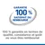 Garantie 100 % satisfait ou remboursé : 100 % garantie en termes de qualité, consistance et goût ou vous êtes remboursé