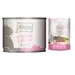 MjAMjAM Kombi-Paket: 12 x 200 g Nassfutter + 3 x 125 g Snackbag kulinarischer Wildlachs - saftiges Huhn und Wildlachs 12 x 200 g + Snackbag kulinarischer Wildlachs 3 x 125 g