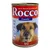 Rocco Classic Wild dog food tin, 100% Fleisch und Innereien, with image of a dog on label. Text in German. 400g.