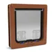 Cat Mate 221 Large Cat Flap - Brown Cat Flap