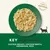 Key ingredients: chicken breast, chicken broth, asparagus, rice. 100% natural ingredients shown with food on a plate.