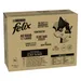 Megapack Felix "So gut wie es aussieht" Pouches 80 x 85 g - Fisch Mix 2 (Scholle, Lachs, Thunfisch, Kabeljau)