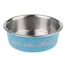 TIAKI Edelstahlnapf "Better With A Cat" - 2 x 450 ml, Ø 14 cm