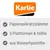 Karlie. Krabpalen van papieren touw, 3 platforms en hol, van waterhyacint.