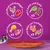 Варианты продукта: с говядиной и птицей x3, с ягненком и уткой x3, с курицей и печенью x3, с дичью и индейкой x3. Видны иллюстрации ингредиентов.