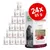 Almo Nature HFC Jelly tonijnfilet met kreeft, 24 zakjes à 85 g. Op verpakking: afbeelding kat, tekst '100% natural', 'adult cat', QR-code en productnaam in meerdere talen.
