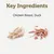 Main ingredients: chicken breast and duck, shown with images of the ingredients.