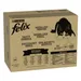 Jumbo pakiranje Felix "Tasty Shreds" vrečke 120 x 80 g - Mešani izbor v omaki