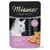 Miamor Feine Filets cat food pouch, mit Thunfisch & Tomate, In Sauce. Image shows a white cat and tuna with tomato pieces in sauce on the packaging. Text in German.