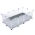 Enclos d’intérieur TIAKI à fixer au sol pour rongeur et lapin - L 145 x l 75 x H 46 cm