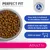 PERFECT FIT croquettes, pour aider à maintenir le microbiome intestinal, élaboré avec des ingrédients de haute qualité, riche en bœuf, ADULT 1+, avec prébiotiques naturels.