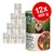 Pure Nature Rind & Lamm mit Kartoffeln konzerv, 12×400 g. Kutya képe és húsos-zöldséges étel a dobozon látható.