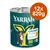 Yarrah Chunks s kuřetem, kopřivou a rajčetem. Bio certifikát NL-BIO-01, Beter Leven 3 hvězdy. Velikost balení: 12x 820g.