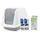 Lot: Toilettes blanc/gris + 2 filtres + 6 Bag It Up