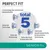 Perfect Fit Total 5: supporta le difese naturali, vie urinarie sane, digestione, pelle e pelo, controllo ottimale del peso. Adatto per Senior 11+.