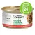 Purina Gourmet Nature's Creations, bohaté na hovězí maso s hráškem a mrkví. Obal zobrazuje bílou kočku a zelený symbol pro 24 konzerv. Purina Gourmet Nature's Creations, bohaté na hovězí maso s hráškem a mrkví. Obal zobrazuje bílou kočku a zelený symbol pro 24 konzerv.