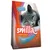 Pienso para gatos Smilla Adult Fisch, 1 kg. Texto visible: 'ausgewogene Ernährung', 'Finest Healthy Nutrition', 'Fish', iconos de beneficios y vitaminas.