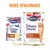 Butcher's Delicious Dinners z dziczyzną w galarecie, nowe opakowanie. Widoczne dwie puszki karmy dla kota: stare i nowe opakowanie, tekst: NOWE OPAKOWANIE.