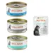 12 x 70 g Almo Nature HFC Natural + 6 x 50 g Hydration Help gratis! -Mixpaket Thunfisch (3 Sorten) + Sardinenbrühe mit Sardinen