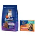 Brekkies Trockenfutter 3 kg / 3,5 kg + Daily Delice Nassfutter 4 x 85 g gratis! - Sterilized 3 kg + Huhn & Truthahn 4 x 85 g