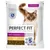 Croquettes chat Perfect Fit Anti Hairball 1+, riche en poulet, réduction des boules de poils, total 5, avec prébiotiques naturels. Texte anglais et allemand visible sur l’emballage. Croquettes chat Perfect Fit Anti Hairball 1+, riche en poulet, réduction des boules de poils, total 5, avec prébiotiques naturels. Texte anglais et allemand visible sur l’emballage.