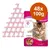 Lamb Junior kattenvoer, 48x100g, met 74% vleesgehalte, extra vitamines, hoog eiwitgehalte. Verpakking toont een kitten en productbeschrijving.