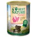 Best Nature Kitten 6 x 400 g - Fjerkræhjerter og ris