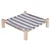TIAKI kattenmand Stripes - L 50 x B 50 x H 13 cm TIAKI kattenmand Stripes - L 50 x B 50 x H 13 cm
