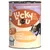 Lucky Lou poultry & salmon with courgette, for adult cats. 400g can, made in Germany, 96% meat and fish, grain-free.