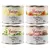 Purizon Single Meat mokra hrana, vrste: piščanec s cvetovi kamilice, govedina s cvetovi hibiskusa, jagnjetina s hmeljevimi cvetovi, puran s cvetovi resja, 200g pločevinka.