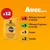 Pack de 12 sachets Pedigree : 3× mélange de bœuf et de foie, 3× mélange d’agneau et de foie, 3× poulet, 3× volaille. Texte visible sur fond orange. Pack de 12 sachets Pedigree : 3× mélange de bœuf et de foie, 3× mélange d’agneau et de foie, 3× poulet, 3× volaille. Texte visible sur fond orange.