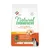 Natural Trainer Daily Nutrition Medium Adult >12 Mesi hondenvoer, met Pollo Fresco. Benessere intestinale, supporta la sua vitalità. 3kg zak, afbeelding van hond en kipstukjes zichtbaar.