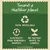 100% recyclable, electricity from renewable sources, no factory waste to landfill. Towards a healthier planet. Learn more at wellbeloved.com.