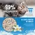 Catit Go Natural ! Pois + bentonite vanille
