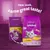 Image shows Whiskas 1+ Years with chicken, highlighting new packaging design and the message 'new look, same great taste'. Two bags are shown: old 2kg and new 1.9kg pack.