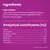 Ingredienti: carne e derivati animali (incluso 4% pollo nei pezzi*), cereali, minerali, estratti proteici vegetali, zuccheri. Analisi: proteine 6,7%, grassi 3,2%, umidità 83,7%. Testo in inglese.