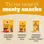 Try our range of meaty snacks: PEDIGREE RANCHOS Slices, PEDIGREE Ranchos Wrap, PEDIGREE RANCHOS LASTIN' LAYERS chews with chicken. 60g and 40g packs shown.