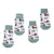TIAKI Pet & Parent vinterstrumpor - För husdjur - 2 par (sula L 6 x B 6 cm)