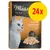 Miamor Feine Filets Huhn & Thunfisch, helle Filetstückchen in Jelly, 100% Filet, Packung mit 24 Portionen.