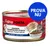 Feline Porta 21 kattmatburk, text: Ganzes Thunfischfleisch Whole Tuna Meat mit Rind with Beef, ohne zuckerzusatz no added sugar. Blå cirkel med texten PROVA NU.