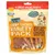 Chewy chicken variety pack with 100% natural chicken breast meat, great value pack, packed with all their favourites. Resealable pouch shown with visible treats inside.