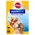 Pedigree Dentastix Daily Oral Care, recommended by vets, for dogs 25kg+, 56 sticks shown on packaging with image of a dog and two dental chews.