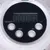Digital display with buttons: ON/OFF, SET, (+), (-) and symbols for battery and charging status.