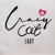 Εικόνα με το κείμενο "Crazy Cat Lady" και ροζ καρδιά με σχέδιο γάτας.