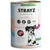 STRAYZ Lachs mit Kartoffel, Spinat & Beeren. Monoprotein, getreidefrei, ohne Zuckerzusatz, natürlich Bio. Jedes Produkt spendet für Hunde in Not.