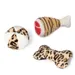 Karlie Hundespielzeug Tigerkeule - 3er Set (Ball, Knochen, Keule)