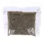 Sachet transparent contenant des herbes séchées, sans marque ni texte visible.