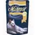 Sachet Miamor Feine Filets, texte visible : 50 % Huhn & 50 % Thun, helle Filetstückchen in delikater Jelly. Image d’un chat blanc sur l’emballage.