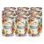 Lot de 12 boîtes Terra Canis Alpenblüte, texte visible : Rind mit Erdäpfeln, Marille & Bergkräutern, 100 % naturbelassen. Illustration de fleurs sur l’emballage.